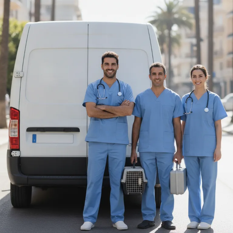 Veterinario equipo en San Bartolome de Tirajana